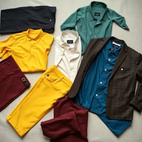 Jak dobierać kolory ubrań męskich