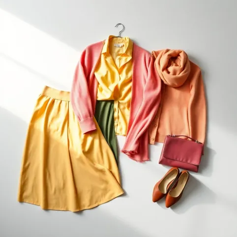 Jak łączyć kolory ubrań damskich