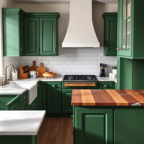 Jaki Kolor Blatu Do Zielonych Mebli Kuchennych
