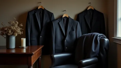 Jaki kolor garnituru na pogrzeb