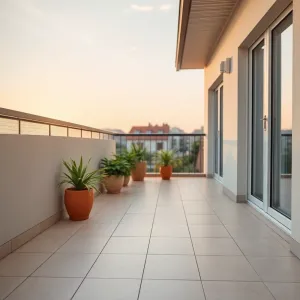 Jaki kolor płytek na balkon