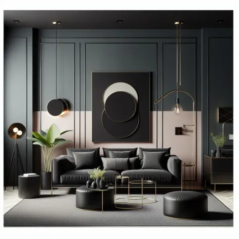 Jaki Kolor Ścian Do Czarnych Mebli