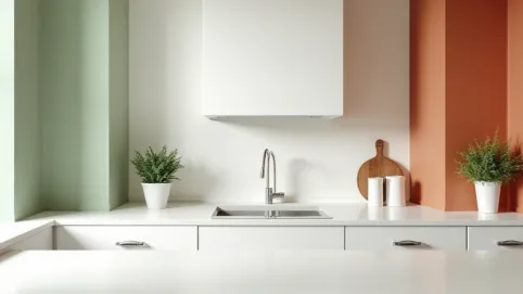 kolor ścian do białej kuchni