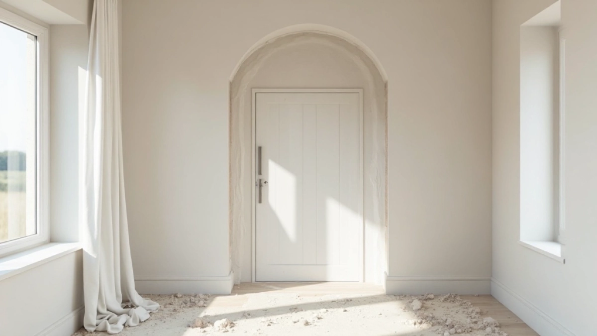 jak zrobić łuk na ścianie