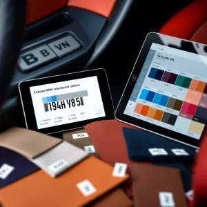 BMW kolor tapicerki po VIN