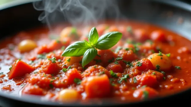 Jak zrobić sos do spaghetti z koncentratu pomidorowego bez mięsa