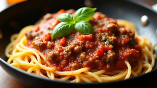 Jak zrobić spaghetti z mięsem mielonym