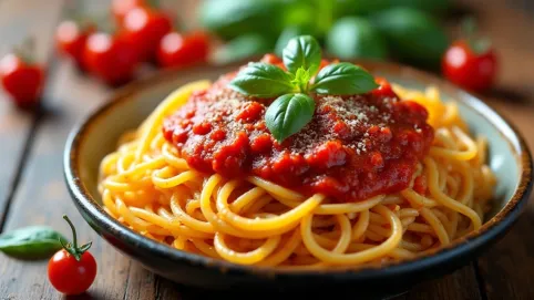 Jak zrobić spaghetti z sosem ze słoika
